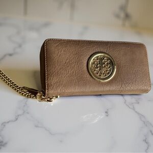 Elegant Brown Chain Wallet